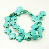Synthetic Turquoise Beads Strands