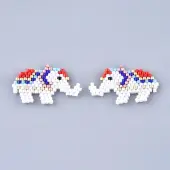 Handmade Seed Beads Pendants