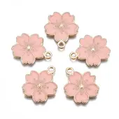 Alloy Enamel Pendants