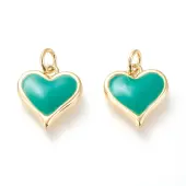 Real 18K Gold Plated Brass Charms