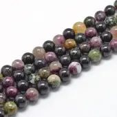 Natural Tourmaline Beads Strands