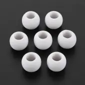 Opaque Acrylic European Beads
