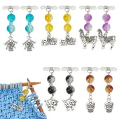 Glass Bead & Alloy Pendants