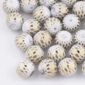 Electroplate Glass Beads
