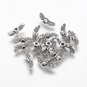 Tibetan Style Alloy Fairy Wing Beads