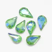 Pointed Back Glass Rhinestone Cabochons