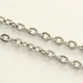 Tarnish Resistant 304 Stainless Steel Cable Chains