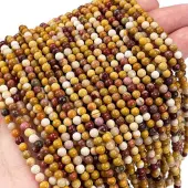Natural Mookaite Beads Strands