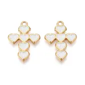 304 Stainless Steel & Enamel Pendants