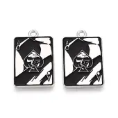 Halloween Theme Alloy and Enamel Pendants