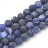 Natural Sodalite Beads Strands