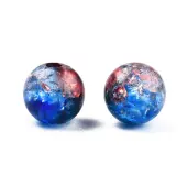 Transparent Crackle Acrylic Beads