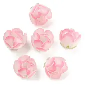 Simulation Lotus Shape Acrylic Beads