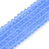Transparent Glass Beads Strands