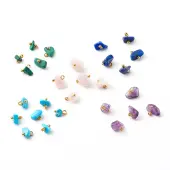 Natural Mixed Gemstone Pendants
