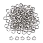Tarnish Resistant 304 Stainless Steel Open Jump Rings