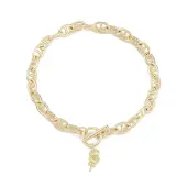 Brass Mariner Link Chain Bracelet Making