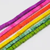 Synthetic Turquoise Beads Strands