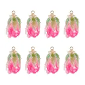10Pcs Transparent Acrylic Pendants