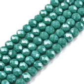 Electroplate Glass Beads Strands