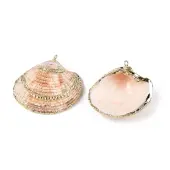 Natural Scallop Shell Pendants