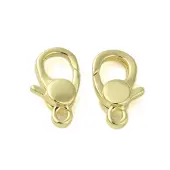 Brass Lobster Claw Clasps