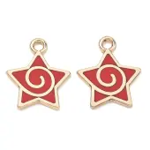 Alloy Enamel Pendants