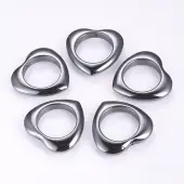 Non-Magnetic Synthetic Hematite Pendants