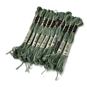 10 Skeins 6-Ply Polyester Embroidery Floss
