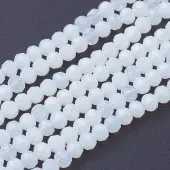 Faceted Round Opalite Beads Strands