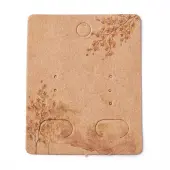 Paper Jewelry Display Cards