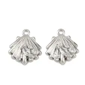 Brass Micro Pave Cubic Zirconia Pendants