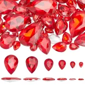 94Pcs Glass Rhinestone Cabochons