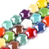 Handmade Porcelain Bead Strands