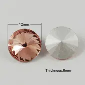 Glass Pointed Back Rhinestone