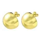 Brass Stud Earrings for Women