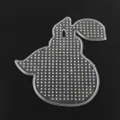 Pear ABC Plastic Pegboards used for 5x5mm DIY Fuse Beads
