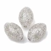 Crackle Acrylic Beads