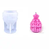 DIY Christmas Tree Food Grade Silicone Candle Molds