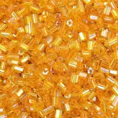 11/0 Two Cut Glass Seed Beads