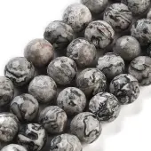 Natural Map Stone/Picasso Stone/Picasso Jasper Strands