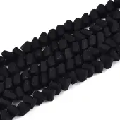 Frosted Opaque Glass Beads Strands
