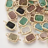 Faceted Glass Links connectors