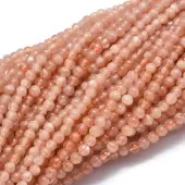 Natural Sunstone Beads Strands