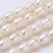 Natural Cultured Freshwater Pearl Beads Strands