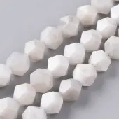Natural White Crazy Lace Agate Beads Strands
