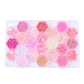 DIY 24 Style Acrylic & Resin Beads Jewelry Making Finding Kit