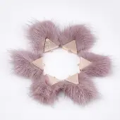 Faux Mink Fur Tassel Pendant Decorations
