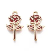 Alloy Enamel Pendants