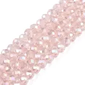 Electroplate Glass Beads Strands